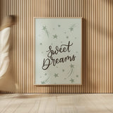 Celestial Boho III Sage by Becky Thorns. shown as over sized large wall art. Available as an archival giclee rolled canvas, fine art paper, or poster print. SKU 76399h.