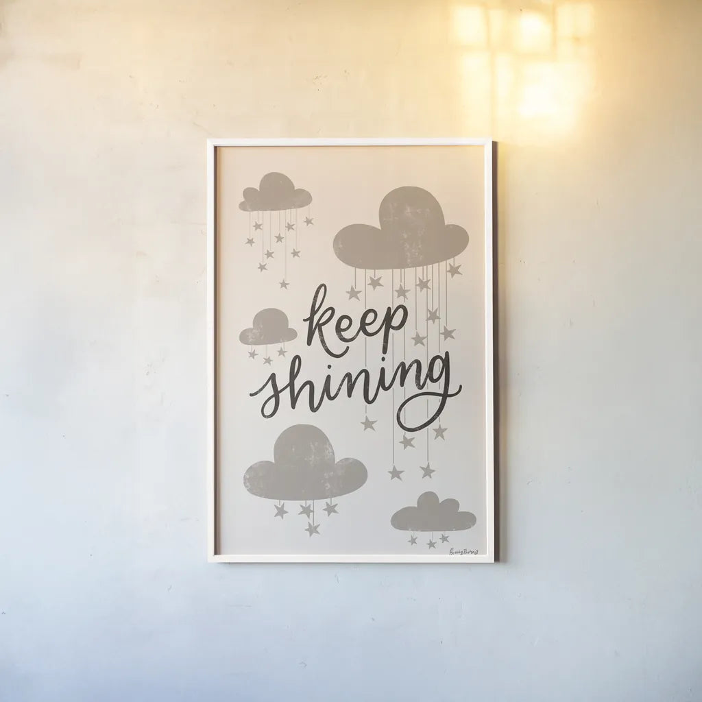 Celestial Boho IV by Becky Thorns. shown as a paper print in a white frame. Available as a archival giclee rolled canvas, fine art paper, or poster print. SKU 67317h.