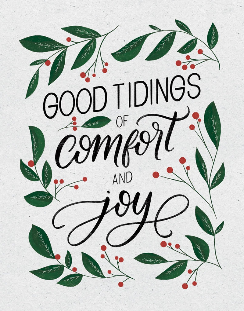 Christmas Sayings VI by Becky Thorns