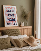Crafty II by Becky Thorns. shown as a paper print in a natural frame. Available as a archival giclee rolled canvas, fine art paper, or poster print. SKU 88734h.