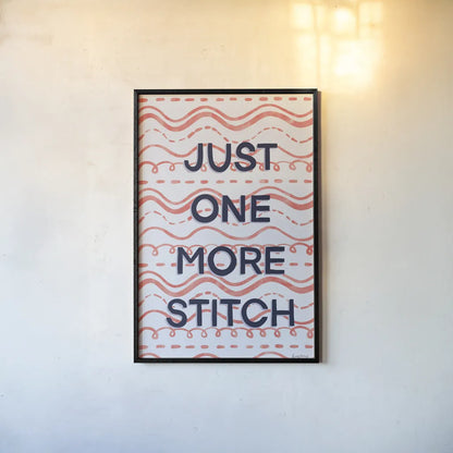 Crafty II by Becky Thorns. shown as a paper print in a black flame. Available as a archival giclee rolled canvas, fine art paper, or poster print. SKU 88734h.