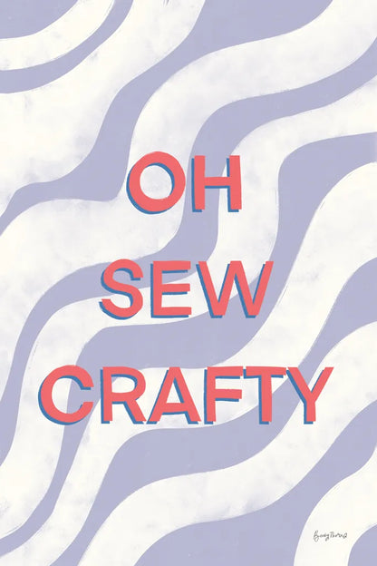 Crafty IV by Becky Thorns. SKU 88736h. Archival Giclee Fine art print for wall decor.