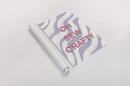 Crafty IV by Becky Thorns. shown as a rolled paper print. Available as archival giclee rolled canvas, fine art paper, or poster print. SKU 88736h.
