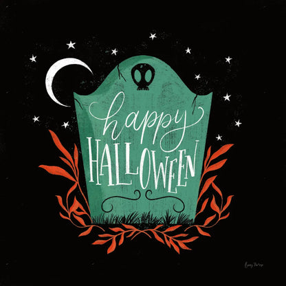 Cute Halloween I by Becky Thorns. SKU 74384a. Archival Giclee Fine art print for wall decor.