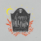 Cute Halloween I Neutral by Becky Thorns. SKU 74798a. Archival Giclee Fine art print for wall decor.