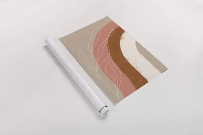 Desert Sunrise III by Becky Thorns. shown as a rolled paper print. Available as archival giclee rolled canvas, fine art paper, or poster print. SKU 69666h.