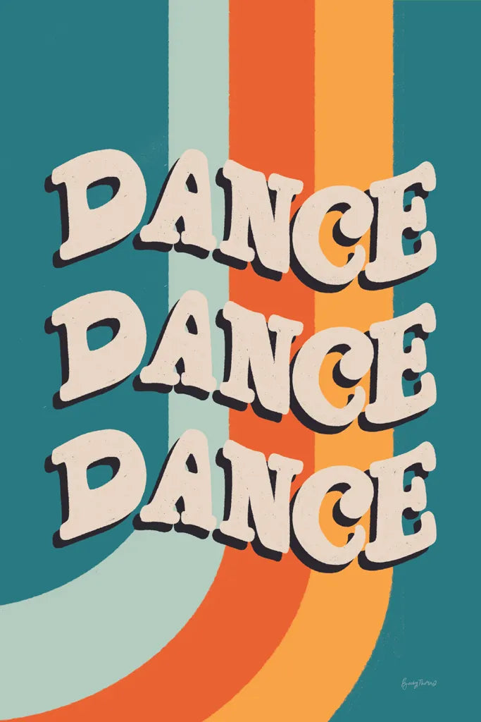 Disco Fever I by Becky Thorns. SKU 91355h. Archival Giclee Fine art print for wall decor.