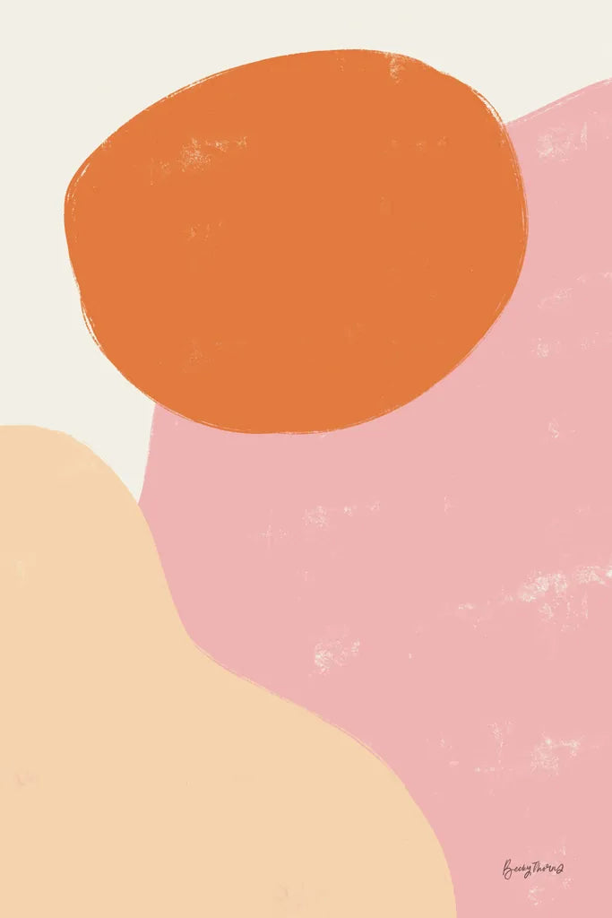 Eclectic I by Becky Thorns. SKU 65322h. Archival Giclee Fine art print for wall decor.