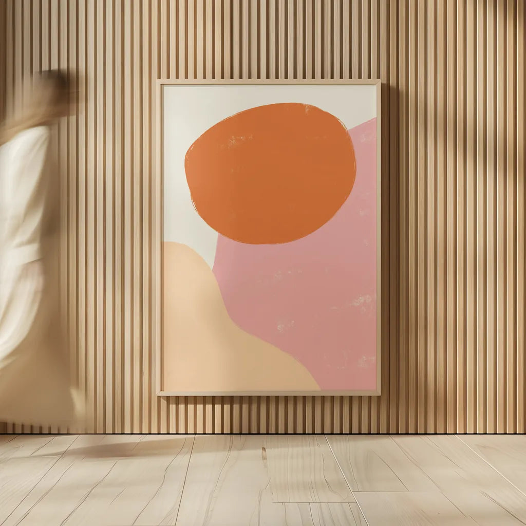 Eclectic I by Becky Thorns. shown as over sized large wall art. Available as an archival giclee rolled canvas, fine art paper, or poster print. SKU 65322h.