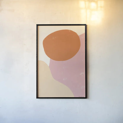 Eclectic I by Becky Thorns. shown as a paper print in a black flame. Available as a archival giclee rolled canvas, fine art paper, or poster print. SKU 65322h.