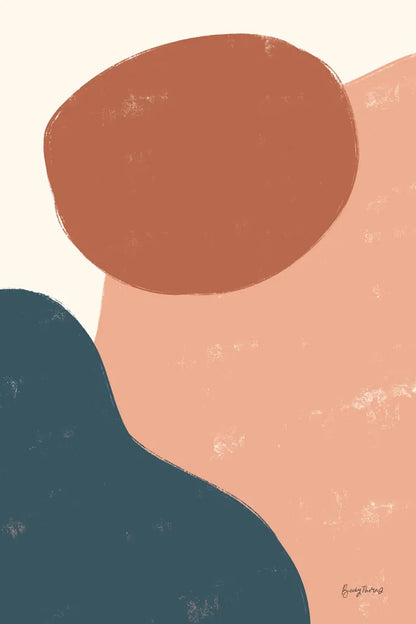 Eclectic I Warm by Becky Thorns. SKU 71368h. Archival Giclee Fine art print for wall decor.