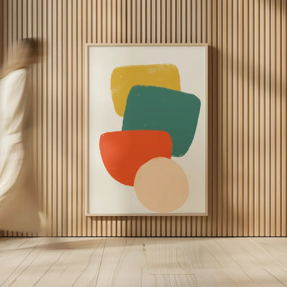 Eclectic II by Becky Thorns. shown as over sized large wall art. Available as an archival giclee rolled canvas, fine art paper, or poster print. SKU 65323h.