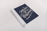 Encouraging Words - Happen by Becky Thorns. shown as a rolled paper print. Available as archival giclee rolled canvas, fine art paper, or poster print. SKU 58586h.