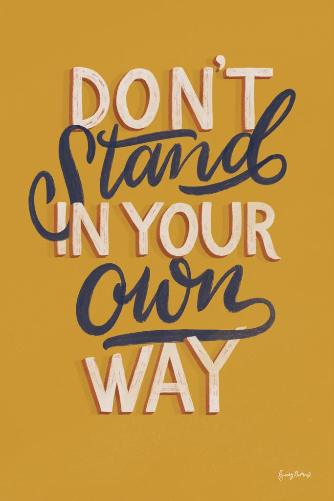 Encouraging Words - Stand by Becky Thorns. SKU 58585h. Archival Giclee Fine art print for wall decor.