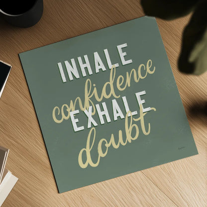 Everyday Sentiment I by Becky Thorns. Shown as a detailed flat fine art print, highlighting archival giclee quality. Available as an archival giclee rolled canvas, fine art paper, or poster print. SKU 58705a.