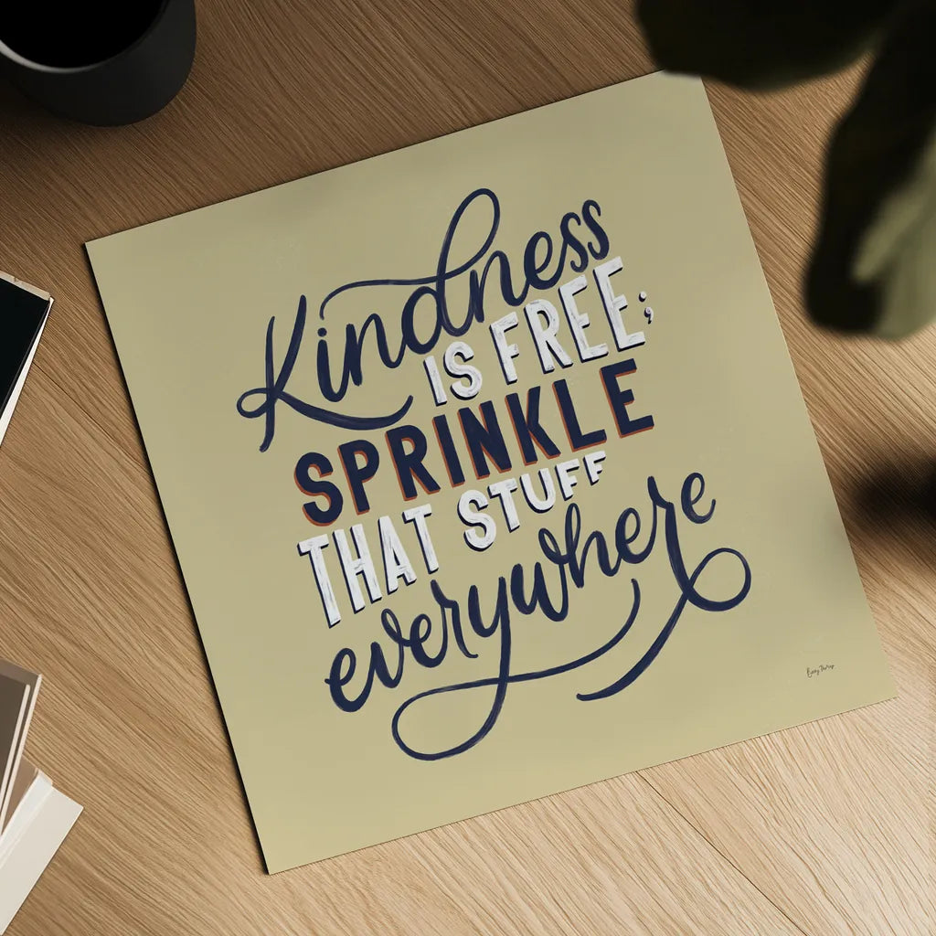 Everyday Sentiment IV by Becky Thorns. Shown as a detailed flat fine art print, highlighting archival giclee quality. Available as an archival giclee rolled canvas, fine art paper, or poster print. SKU 58708a.