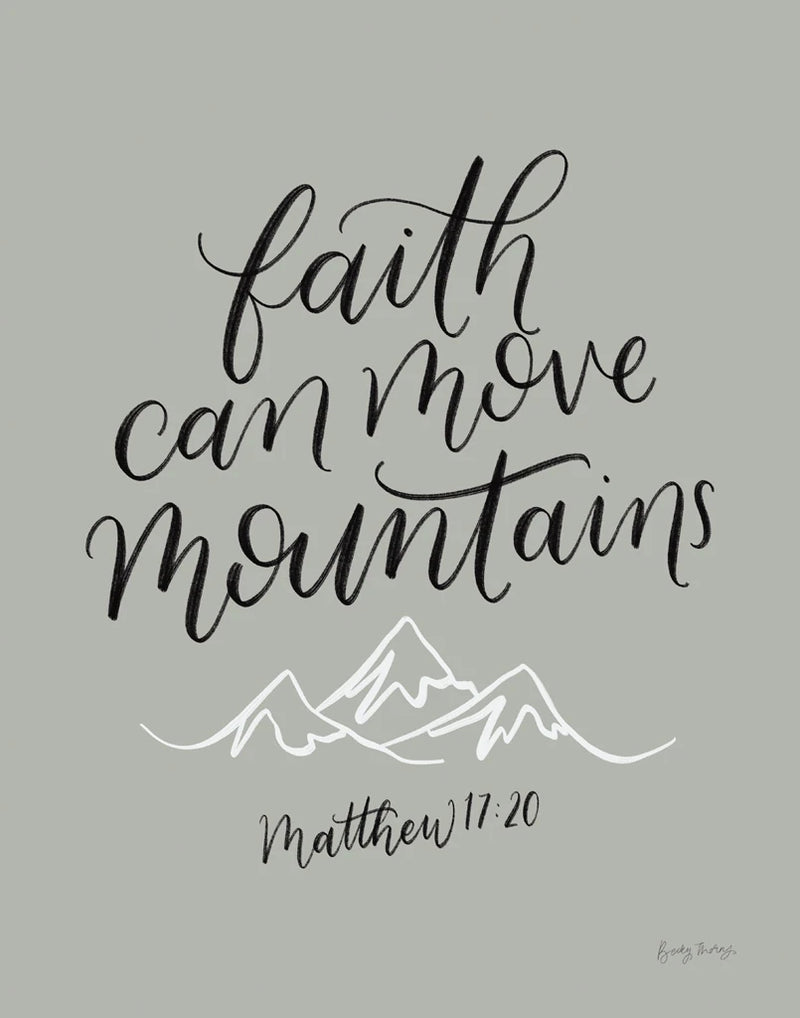 Faith Can Move Mountains Crop by Becky Thorns