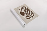 Floral Simplicity I by Becky Thorns. shown as a rolled paper print. Available as archival giclee rolled canvas, fine art paper, or poster print. SKU 92144h.