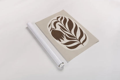 Floral Simplicity I by Becky Thorns. shown as a rolled paper print. Available as archival giclee rolled canvas, fine art paper, or poster print. SKU 92144h.