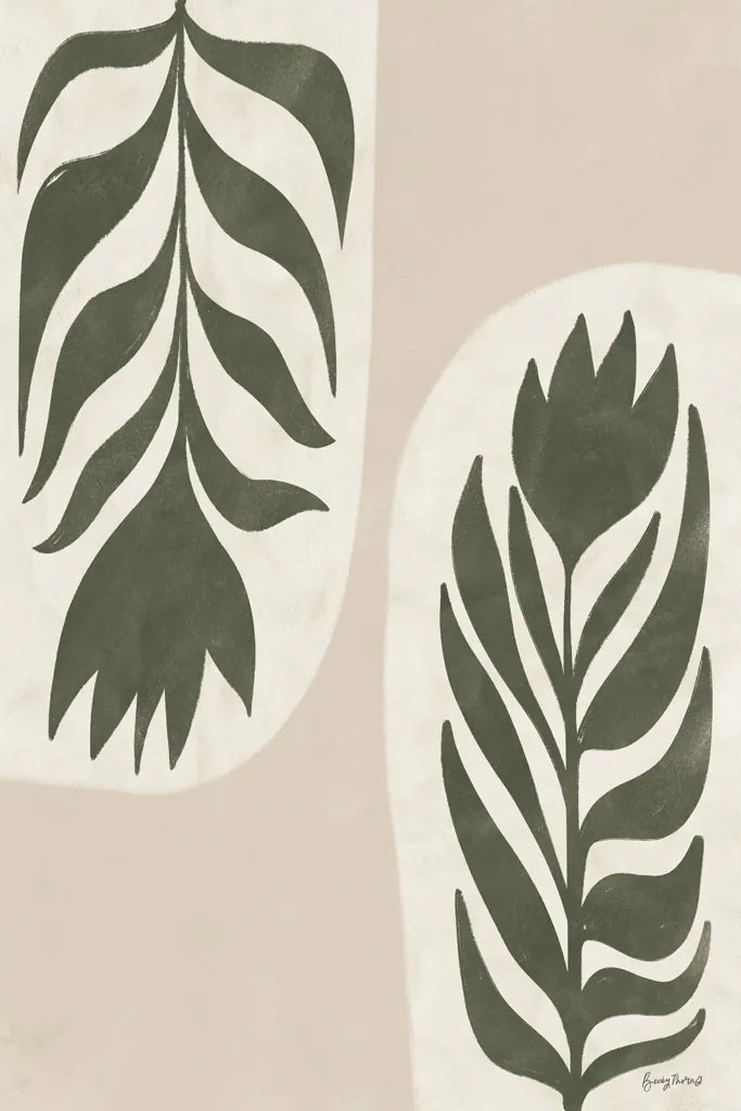 Floral Simplicity II by Becky Thorns. SKU 92145h. Archival Giclee Fine art print for wall decor.