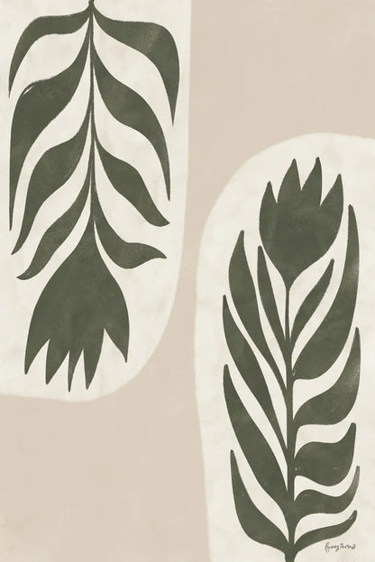 Floral Simplicity II by Becky Thorns. SKU 92145h. Archival Giclee Fine art print for wall decor.