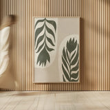 Floral Simplicity II by Becky Thorns. shown as over sized large wall art. Available as an archival giclee rolled canvas, fine art paper, or poster print. SKU 92145h.