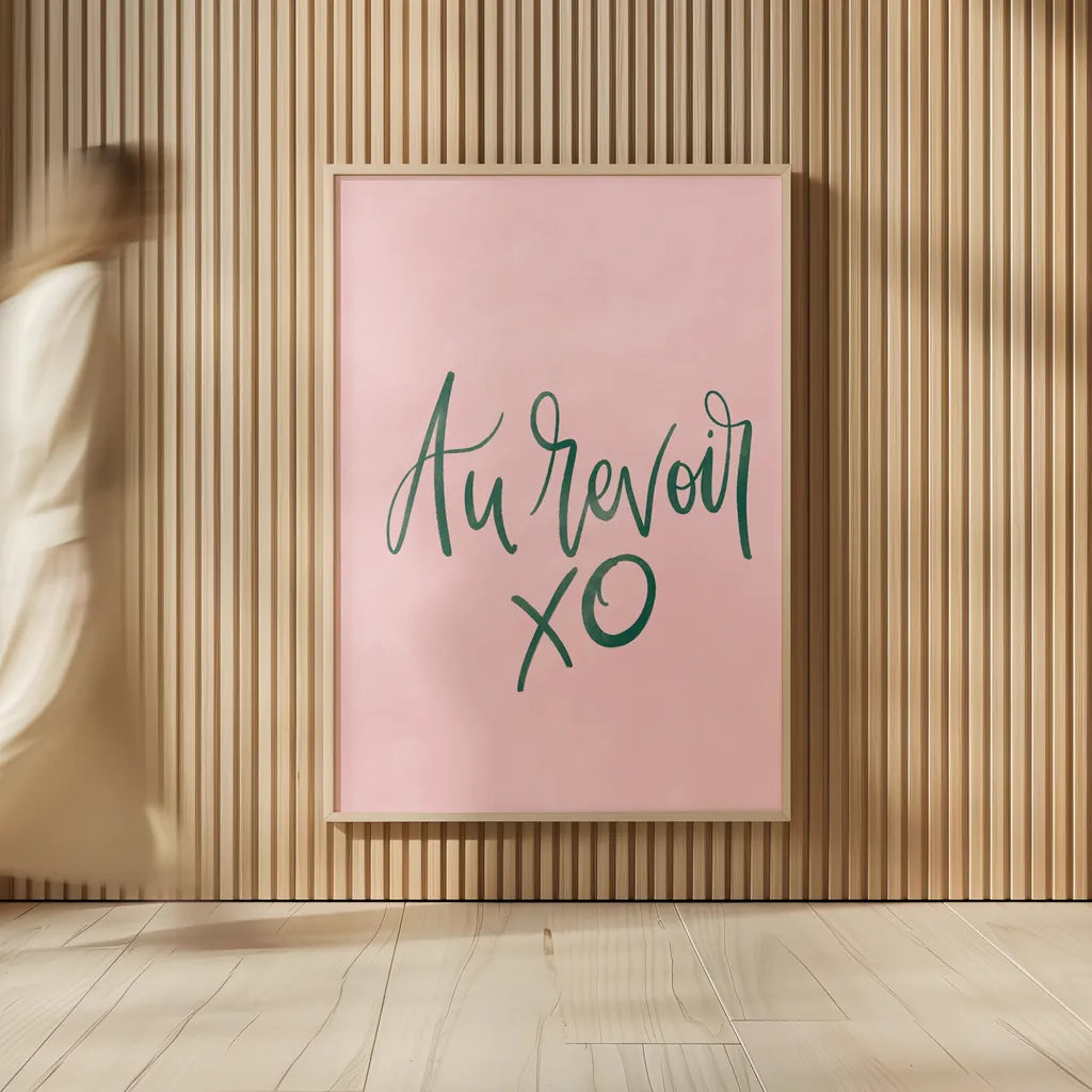 French Phrases III by Becky Thorns. shown as over sized large wall art. Available as an archival giclee rolled canvas, fine art paper, or poster print. SKU 83386h.