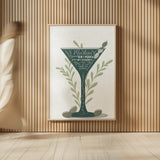 Fruity Cocktails III by Becky Thorns. shown as over sized large wall art. Available as an archival giclee rolled canvas, fine art paper, or poster print. SKU 58888h.