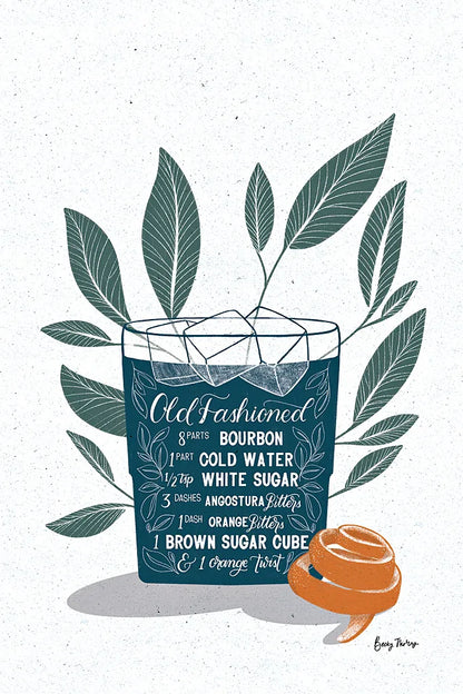 Fruity Cocktails IV by Becky Thorns. SKU 58889h. Archival Giclee Fine art print for wall decor.