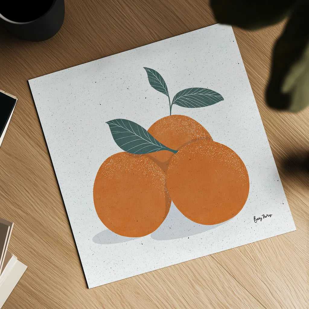 Fruity Cocktails VI by Becky Thorns. Shown as a detailed flat fine art print, highlighting archival giclee quality. Available as an archival giclee rolled canvas, fine art paper, or poster print. SKU 58891a.