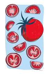 Fun Foodie II by Becky Thorns. SKU 96732h. Archival Giclee Fine art print for wall decor.