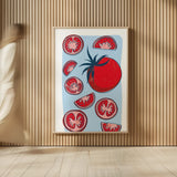 Fun Foodie II by Becky Thorns. shown as over sized large wall art. Available as an archival giclee rolled canvas, fine art paper, or poster print. SKU 96732h.