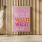 Glam Cowgirl I by Becky Thorns. shown as over sized large wall art. Available as an archival giclee rolled canvas, fine art paper, or poster print. SKU 90056h.