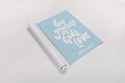 Good Words II by Becky Thorns. shown as a rolled paper print. Available as archival giclee rolled canvas, fine art paper, or poster print. SKU 83995h.