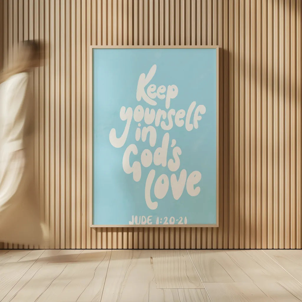 Good Words II by Becky Thorns. shown as over sized large wall art. Available as an archival giclee rolled canvas, fine art paper, or poster print. SKU 83995h.