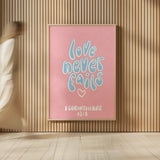Good Words III by Becky Thorns. shown as over sized large wall art. Available as an archival giclee rolled canvas, fine art paper, or poster print. SKU 83996h.