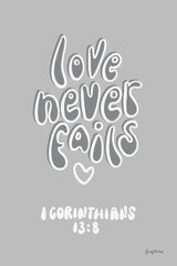Good Words III Gray by Becky Thorns. SKU 84291h. Archival Giclee Fine art print for wall decor.