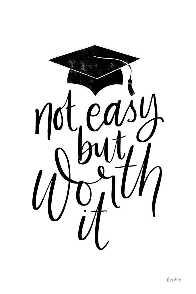 Graduation I by Becky Thorns. SKU 59192h. Archival Giclee Fine art print for wall decor.