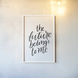 Graduation II by Becky Thorns. shown as a paper print in a white frame. Available as a archival giclee rolled canvas, fine art paper, or poster print. SKU 59193h.