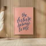 Graduation II Pink by Becky Thorns. shown as over sized large wall art. Available as an archival giclee rolled canvas, fine art paper, or poster print. SKU 59197h.