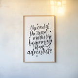 Graduation III by Becky Thorns. shown as a paper print in a natural frame. Available as a archival giclee rolled canvas, fine art paper, or poster print. SKU 59194h.