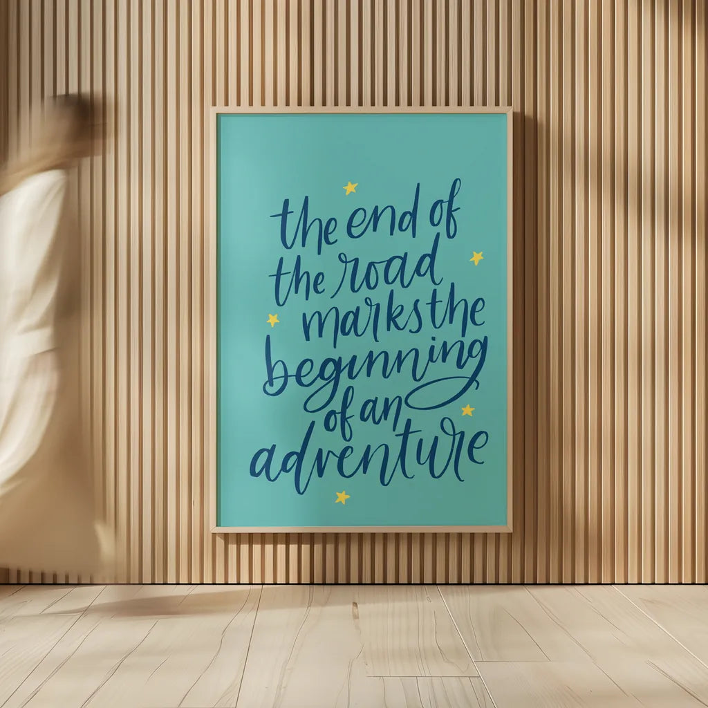 Graduation III Aqua by Becky Thorns. shown as over sized large wall art. Available as an archival giclee rolled canvas, fine art paper, or poster print. SKU 59198h.