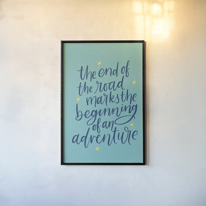 Graduation III Aqua by Becky Thorns. shown as a paper print in a black flame. Available as a archival giclee rolled canvas, fine art paper, or poster print. SKU 59198h.