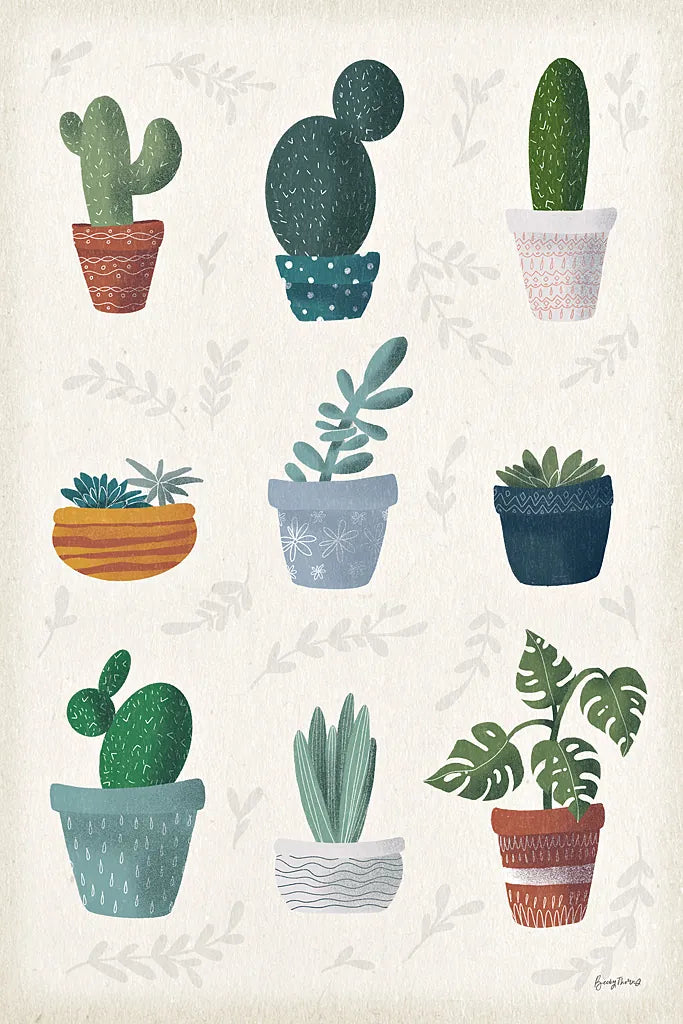 Greenhouse I by Becky Thorns. SKU 52798h. Archival Giclee Fine art print for wall decor.