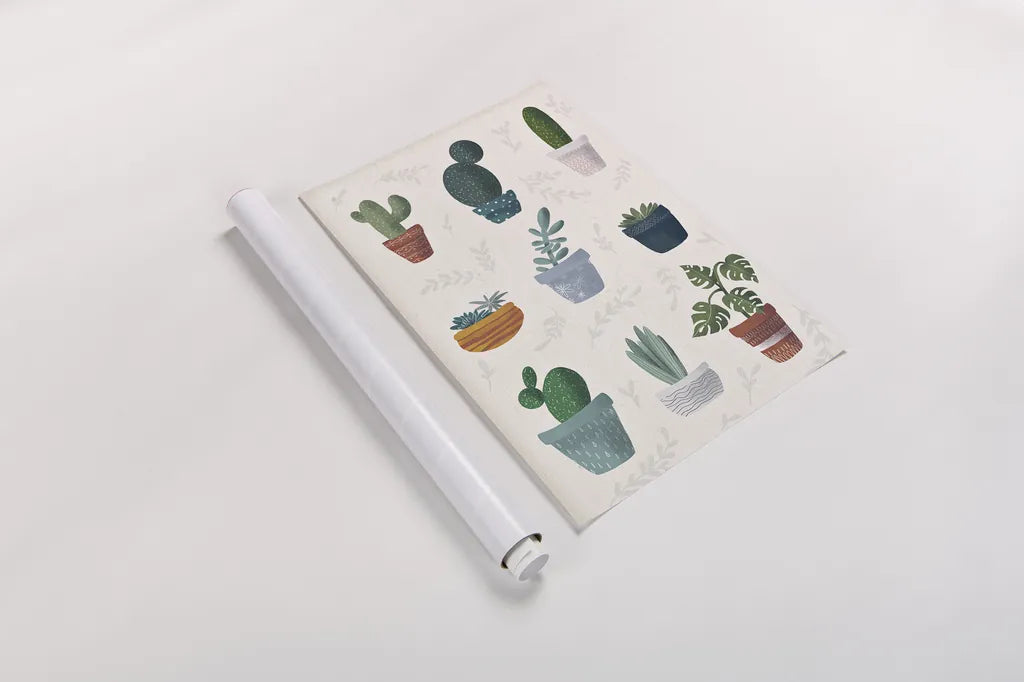 Greenhouse I by Becky Thorns. shown as a rolled paper print. Available as archival giclee rolled canvas, fine art paper, or poster print. SKU 52798h.