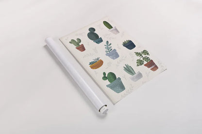 Greenhouse I by Becky Thorns. shown as a rolled paper print. Available as archival giclee rolled canvas, fine art paper, or poster print. SKU 52798h.