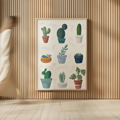 Greenhouse I by Becky Thorns. shown as over sized large wall art. Available as an archival giclee rolled canvas, fine art paper, or poster print. SKU 52798h.