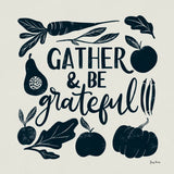Harvest Lettering III Blue by Becky Thorns. SKU 75123a. Archival Giclee Fine art print for wall decor.