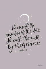 He Counts the Stars by Becky Thorns. SKU 61719h. Archival Giclee Fine art print for wall decor.