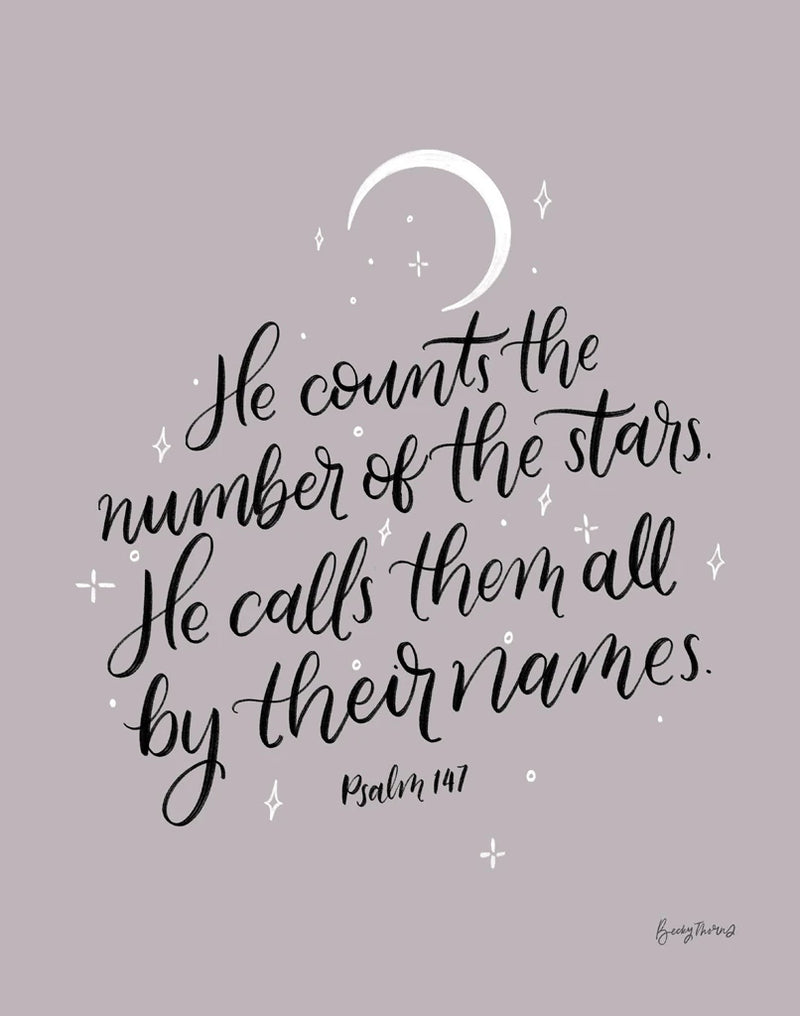 He Counts the Stars Crop by Becky Thorns